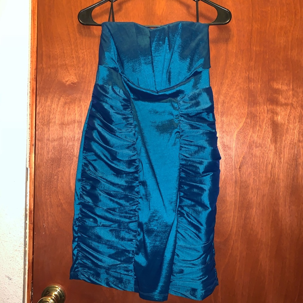 Teal dress